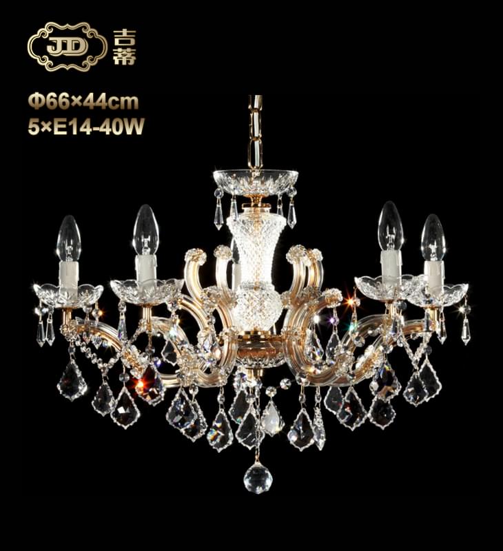 水晶吊灯 奥地利原装进口施华洛世奇5头水晶吊灯 ￥13650元 会员优惠
