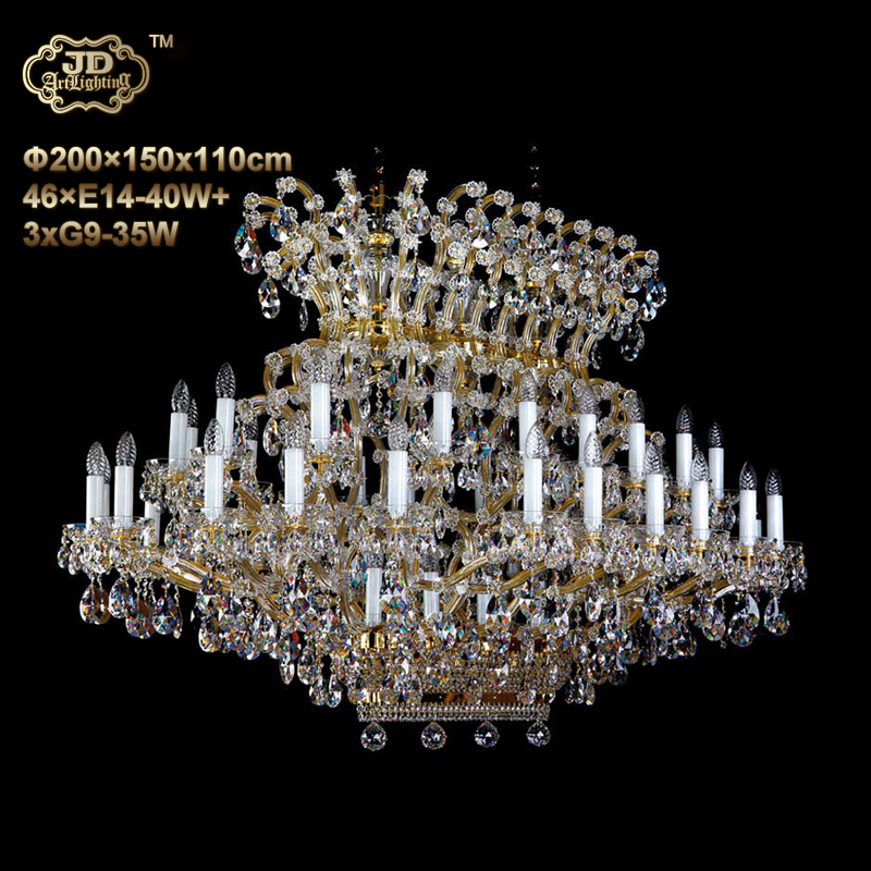 水晶吊灯 捷克原装进口49头水晶吊灯 ￥184699元 会员优惠